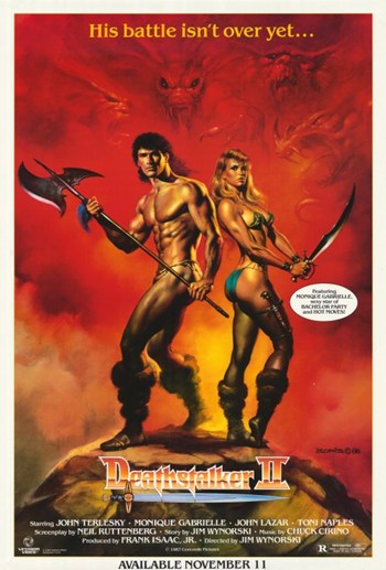 Deathstalker II Movie Poster - 11 x 17 in.