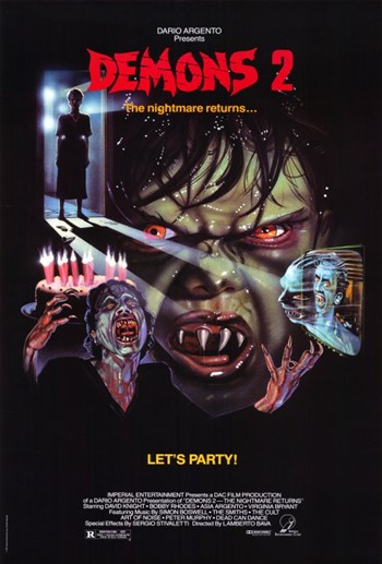 MOV300267 Demons 2 the Nightmare Returns Movie Poster - 11 x 17 in.