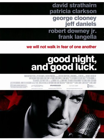 Good Night & Good Luck Movie Poster - 11 x 17 in.