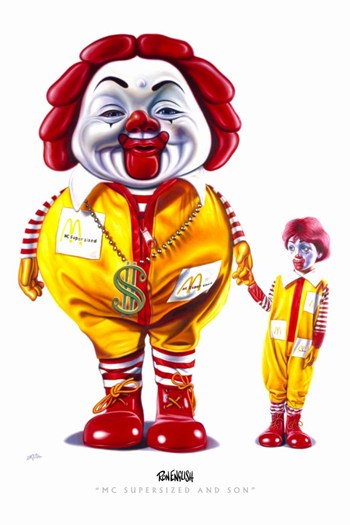 M.C. Supersized & Son Movie Poster - 11 x 17 in.