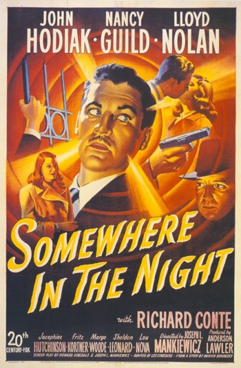 MOV311595 Somewhere in the Night Movie Poster - 11 x 17 in.