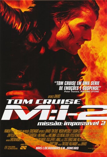 Mission Impossible 2 Movie Poster 11 x 17 in.
