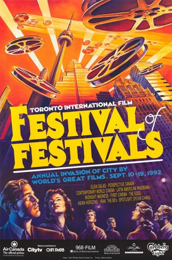 Toronto International Film Festival Movie Poster  11 x 17 in
