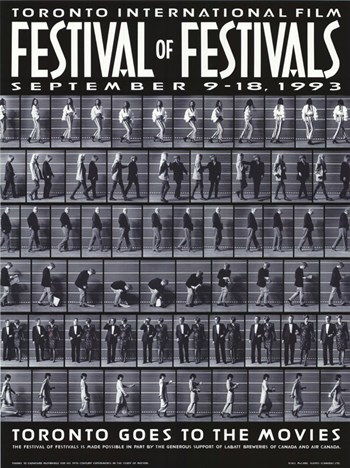 Toronto International Film Festival Movie Poster  11 x 17 in
