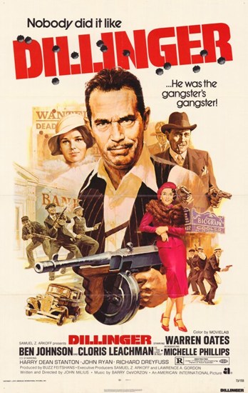 Dillinger Movie Poster - 11 x 17 in.