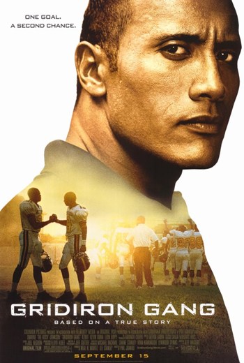 Gridiron Gang Movie Poster - 11 x 17 in.