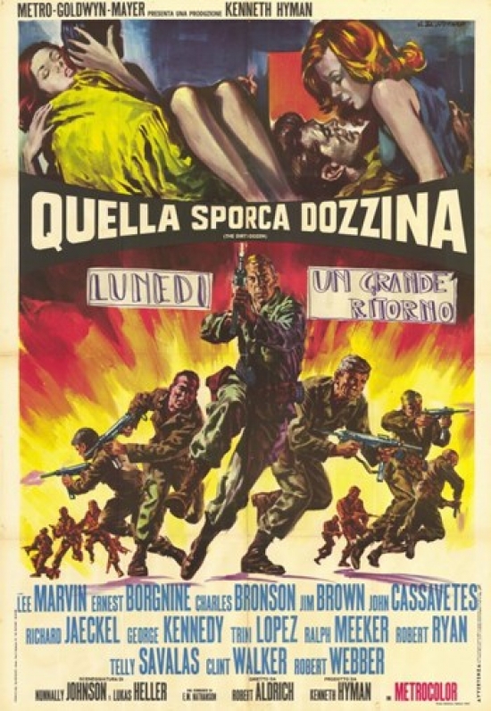 The Dirty Dozen Movie Poster - 11 x 17 in.