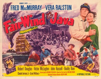 MOV377472 Fair Wind to Java Movie Poster - 17 x 11 in.