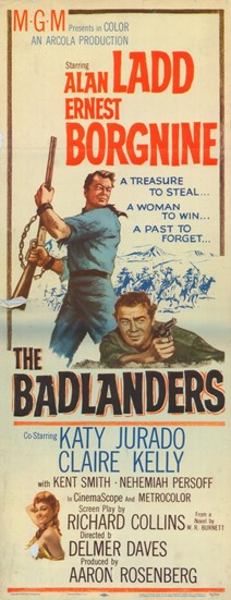 The Badlanders Movie Poster - 11 x 17 in.