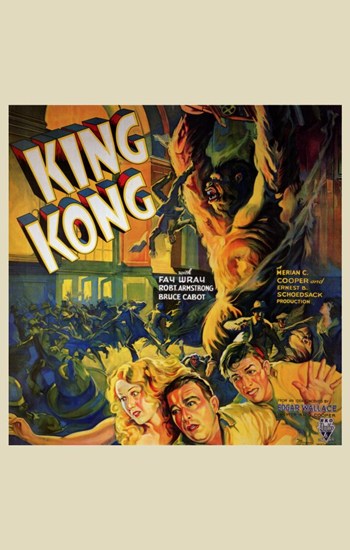 King Kong Movie Poster - 11 x 17 in.