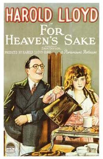 For Heavens Sake Movie Poster - 11 x 17 in.