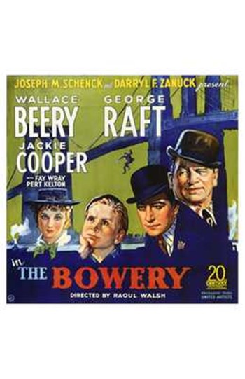 The Bowery Movie Poster - 11 x 17 in.