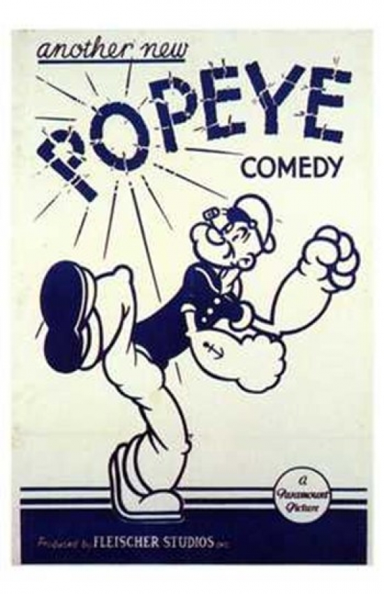 Another New Popeye Comedy Movie Poster - 11 x 17 in.