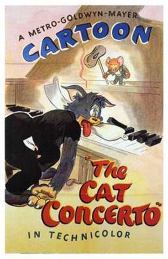 MOV198053 The Cat Concerto Movie Poster - 11 x 17 in.