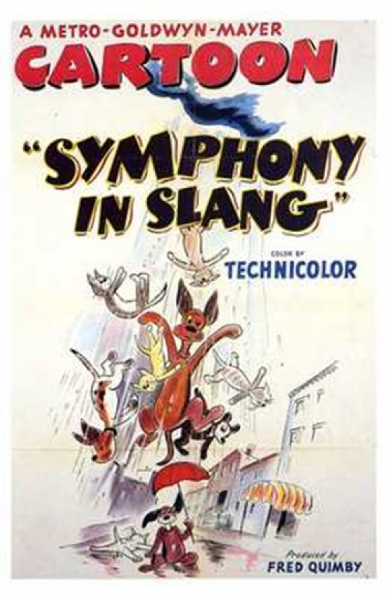 Symphony in Slang Movie Poster - 11 x 17 in.