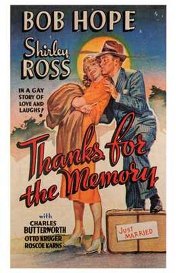 MOV198195 Thanks for the Memory Movie Poster - 11 x 17 in.