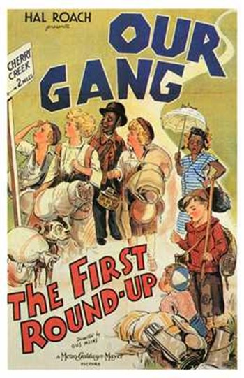 The First Round-Up Movie Poster - 11 x 17 in.