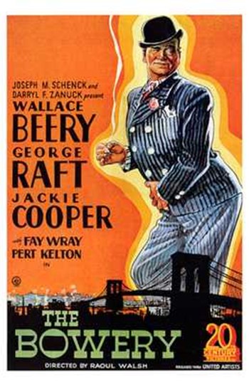The Bowery Movie Poster - 11 x 17 in.