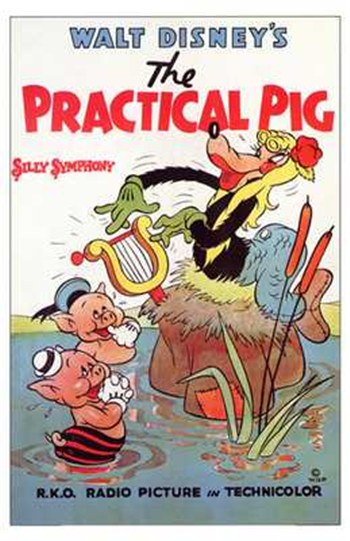 The Practical Pig Movie Poster - 11 x 17 in.