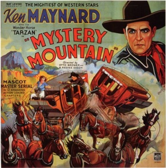 Mystery Mountain Movie Poster - 11 x 17 in.