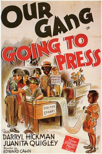 Going to Press Movie Poster - 11 x 17 in.