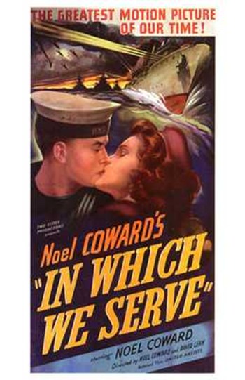 In Which We Serve Movie Poster - 11 x 17 in.
