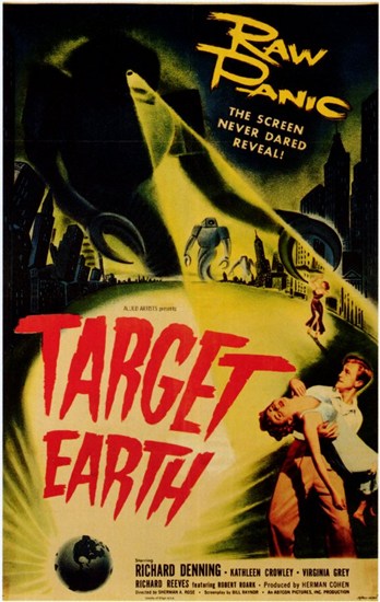 Target Earth Movie Poster - 11 x 17 in.