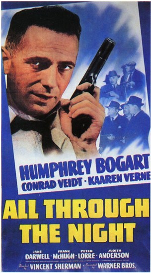 All Through the Night Movie Poster - 11 x 17 in.