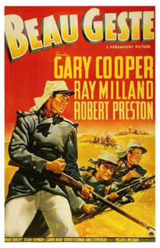 Beau Geste Movie Poster - 11 x 17 in.