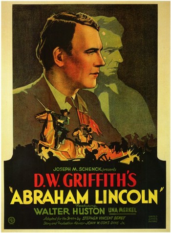 Abraham Lincoln Movie Poster - 11 x 17 in.
