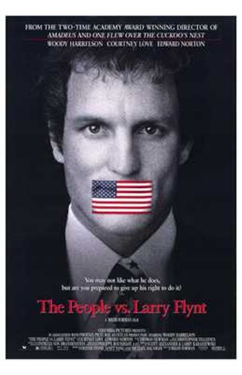 The People Vs Larry Flynt Movie Poster - 11 x 17 in.