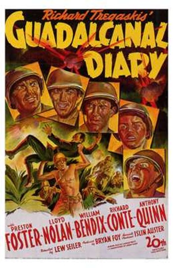 Guadalcanal Diary Movie Poster - 11 x 17 in.