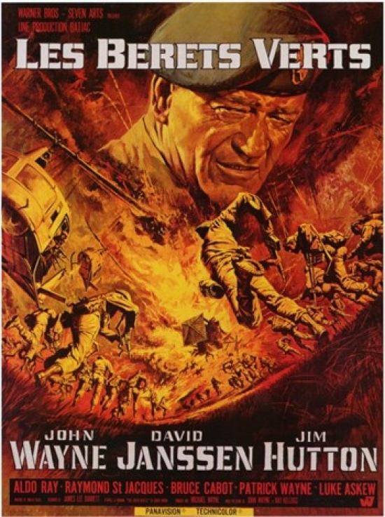 Green Berets Movie Poster - 11 x 17 in.