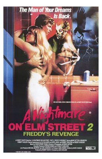 MOV198814 Nightmare on Elm Street 2 Freddys Reve Movie Poster - 11 x 17 in -  Posterazzi