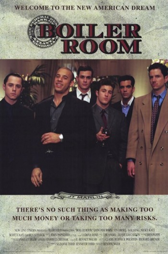 Boiler Room Movie Poster - 11 x 17 in.