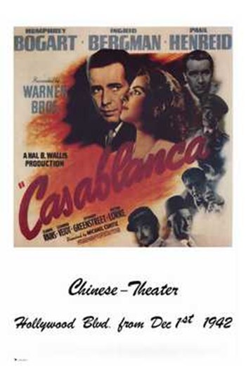 MOV198977 Casablanca Movie Poster - 11 x 17 in -  Posterazzi