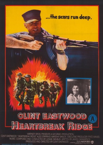 Heartbreak Ridge Movie Poster 11 x 17 in.