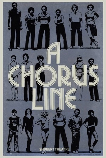 A Chorus Line Broadway Movie Poster - 11 x 17 in.