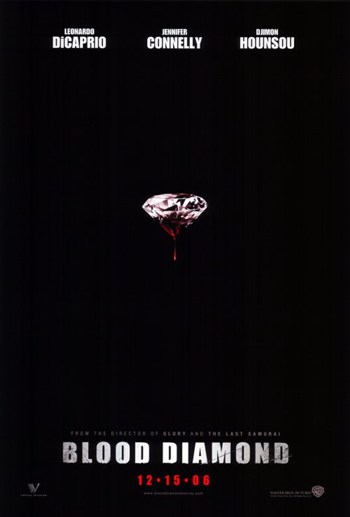Blood Diamond Movie Poster - 11 x 17 in.