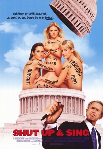 Shut Up & Sing Movie Poster - 11 x 17 in.