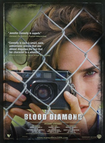 Blood Diamond Movie Poster - 11 x 17 in.