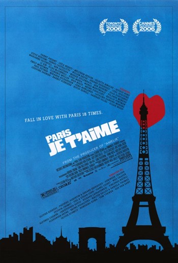 Paris Je T aime Movie Poster - 11 x 17 in.