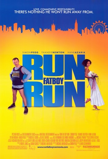 Run Fat Boy Run Movie Poster - 11 x 17 in.