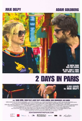 2 Days in Paris Movie Poster - 11 x 17 in.