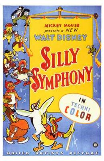 Silly Symphony Movie Poster - 11 x 17 in.