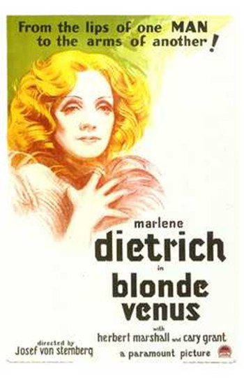 Blonde Venus Movie Poster - 11 x 17 in.