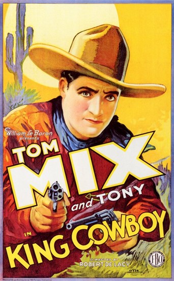 King Cowboy Movie Poster - 11 x 17 in.