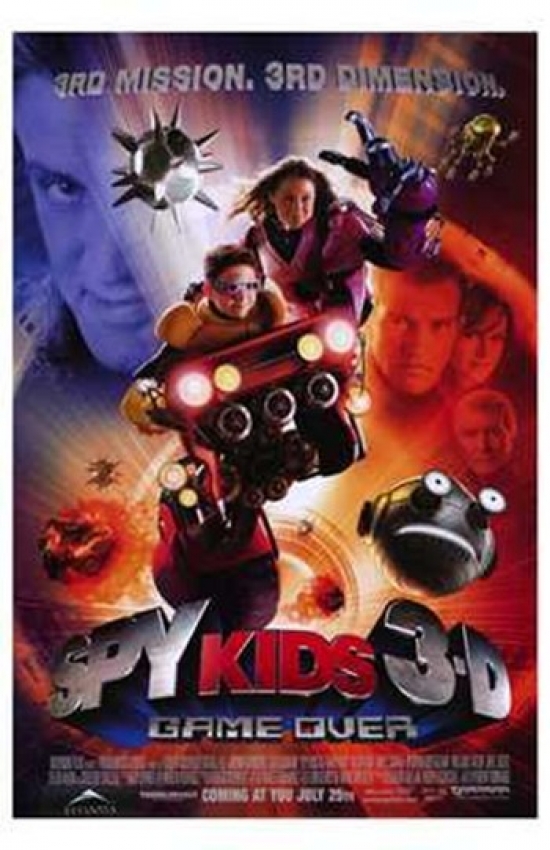 Spy Kids 3D Game Over Movie Poster