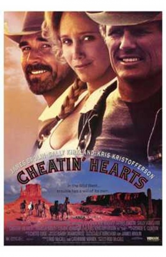 Cheatin Hearts Movie Poster - 11 x 17 in.