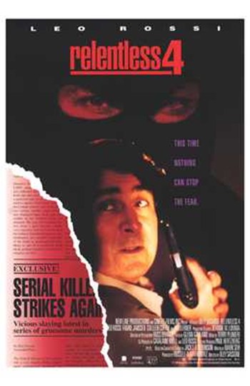 Relentless 4 Ashes to Ashes Movie Poster - 11 x 17 in.